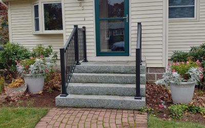 Custom Railings / Railings for Outside Steps / Outdoor Handrails in Nashua, NH