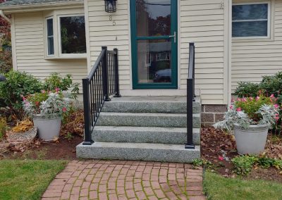 Custom Railings / Railings for Outside Steps / Outdoor Handrails in Nashua, NH